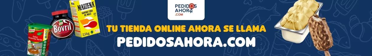 Banner PedidosAhora fondo azul con productos unilever