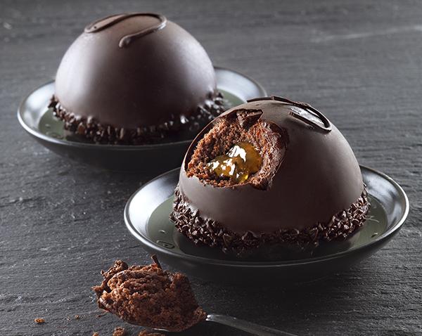 Monoporción individual de tarta Sacher de Bindi