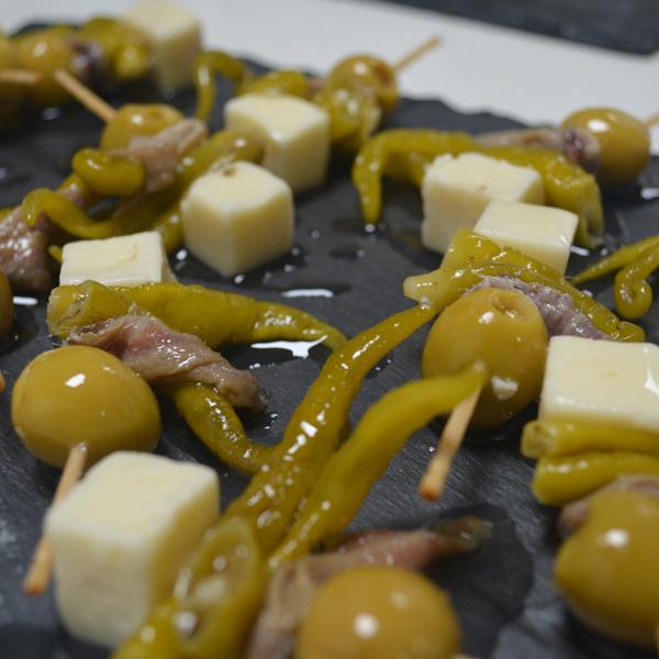 Gildas con anchoas